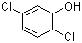 structure of CAS# 583-78-8, 2,5-Dichlorophenol