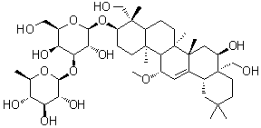 CAS 登录号：58316-42-0, 柴胡皂苷 B3