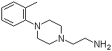 4-(2-甲基苯基)-1-哌嗪乙胺分子结构 (CAS 58334-09-1)