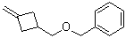 structure of CAS# 583830-09-5, [[(3-Methylidenecyclobutyl)methoxy]methyl]benzene