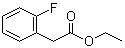 structure of CAS# 584-74-7, 2-Fluorobenzeneacetic acid ethyl ester