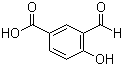 structure of CAS# 584-87-2, 3-甲酰基-4-羟基苯甲酸
