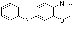 structure of CAS# 5840-10-8, 4-氨基-3-甲氧基二苯胺
