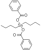 CAS 登录号：5847-54-1, 二(苯甲酰氧基)二丁基锡烷
