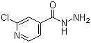 structure of CAS# 58481-04-2, 2-氯吡啶-4-甲酰肼
