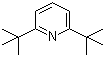 structure of CAS# 585-48-8, 2,6-二叔丁基吡啶