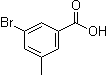 3-Bromo-5-methylbenzoic acid molecular structure (CAS 58530-13-5)