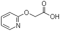 2-(2-吡啶氧基)乙酸分子结构 (CAS 58530-50-0)