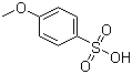structure of CAS# 5857-42-1, 4-Methoxybenzenesulfonic acid
