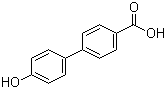 structure of CAS# 58574-03-1, 4'-羟基联苯-4-羧酸