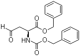 structure of CAS# 58578-45-3, 4-氧代-2-(S)-[(苄氧羰基)氨基]丁酸苄酯