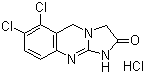 structure of CAS# 58579-51-4, 盐酸阿那格雷