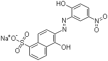 Acid mordant Brown 92 molecular structure (CAS 5858-58-2)