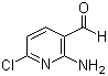 structure of CAS# 58584-61-5, 2-氨基-6-氯吡啶-3-甲醛