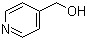 4-吡啶甲醇分子结构 (CAS 586-95-8)