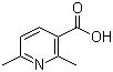 structure of CAS# 5860-71-9, 2,6-二甲基烟酸