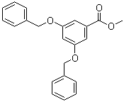 3,5-二苄氧基苯甲酸甲酯分子结构 (CAS 58605-10-0)