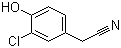 3-氯-4-羟基苯乙腈分子结构 (CAS 58622-59-6)