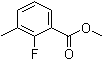 2-氟-3-甲基苯甲酸甲酯分子结构 (CAS 586374-04-1)