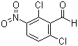 structure of CAS# 5866-97-7, 2,6-Dichloro-3-nitrobenzaldehyde