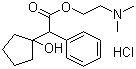 structure of CAS# 5870-29-1, 盐酸环喷托酯