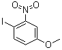 structure of CAS# 58755-70-7, 4-碘-3-硝基苯甲醚