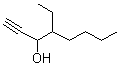 structure of CAS# 5877-42-9, 4-Ethyl-1-octyn-3-ol