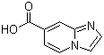 咪唑并[1,5-a]吡啶-7-羧酸分子结构 (CAS 588720-29-0)