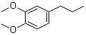 structure of CAS# 5888-52-8, 3,4-Dimethoxypropylbenzene