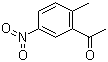 1-(2-甲基-5-硝基苯基)乙酮分子结构 (CAS 58966-27-1)