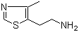 structure of CAS# 58981-35-4, 2-(4-甲基噻唑-5-基)乙胺
