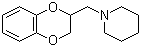 structure of CAS# 59-39-2, Piperoxan