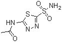 structure of CAS# 59-66-5, 乙酰唑胺