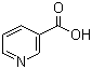 structure of CAS# 59-67-6, 烟酸