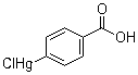 structure of CAS# 59-85-8, 4-氯汞苯甲酸