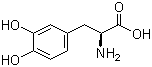structure of CAS# 59-92-7, 左旋多巴