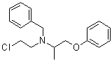 structure of CAS# 59-96-1, 酚苄明