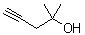 CAS # 590-37-4, 2-Methyl-4-pentyne-2-ol, 4-Methyl-1-pentyne-4-ol, NSC 35151