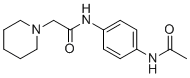 CAS 登录号：5906-75-2, N-{4-[2-(哌啶-1-基)乙酰氨基]苯基}亚氨基乙酸
