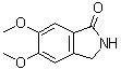 structure of CAS# 59084-72-9, 2,3-二氢-5,6-二甲氧基-1H-异吲哚-1-酮