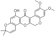 structure of CAS# 59086-93-0, 去氢毒灰叶酚