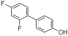 structure of CAS# 59089-68-8, 4-(2,4-二氟苯基)苯酚