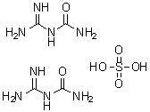 structure of CAS# 591-01-5, Guanylurea sulfate