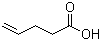 structure of CAS# 591-80-0, 4-戊烯酸