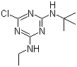 structure of CAS# 5915-41-3, Terbutylazine