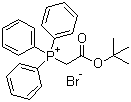 structure of CAS# 59159-39-6, (叔丁氧基羰基甲基)三苯基溴化鏻