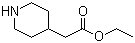 structure of CAS# 59184-90-6, 4-哌啶乙酸甲酯