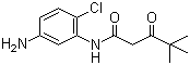 CAS # 59191-99-0, N-(5-Amino-2-chlorophenyl)-4,4-dimethyl-3-oxovaleramide, N-(5-Amino-2-chlorophenyl)-4,4-dimethyl-3-oxopentanamide