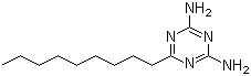 structure of CAS# 5921-65-3, 2,4-二氨基-6-壬基-1,3,5-三嗪
