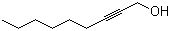 structure of CAS# 5921-73-3, 2-壬炔-1-醇